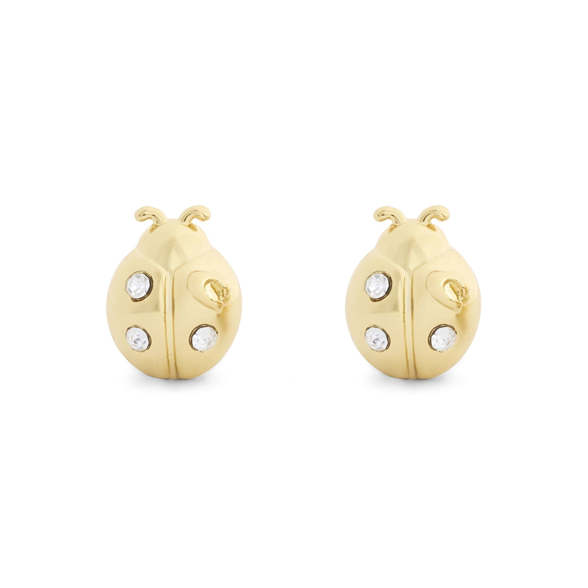 Coach Gold Ladybug Studs