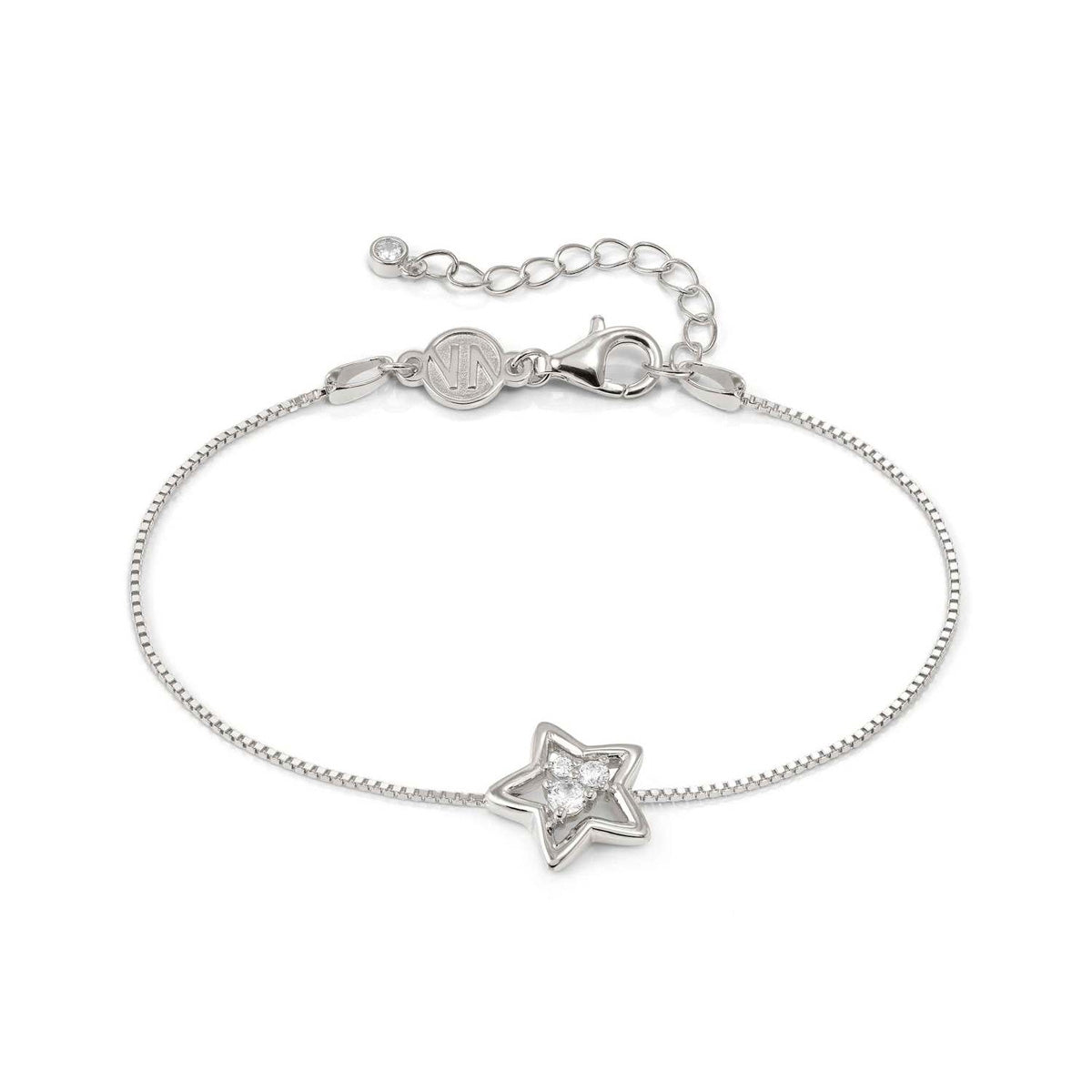 Nomination Silver Dream Beats Star White CZ Bracelet
