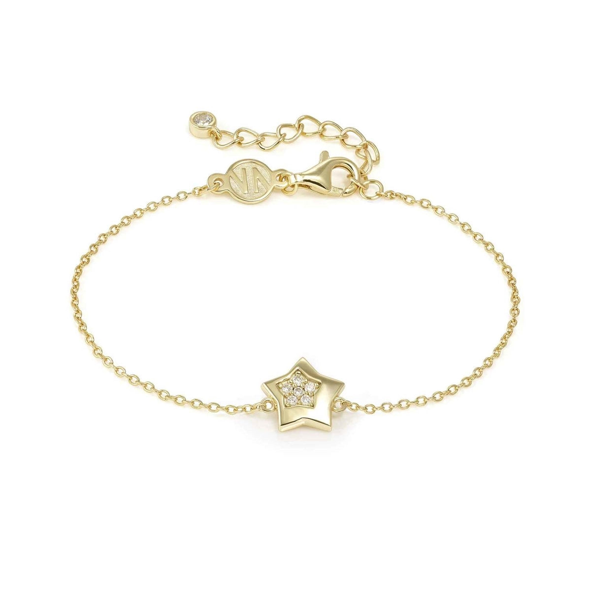Nomination Gold Petit Sparkle Star Set