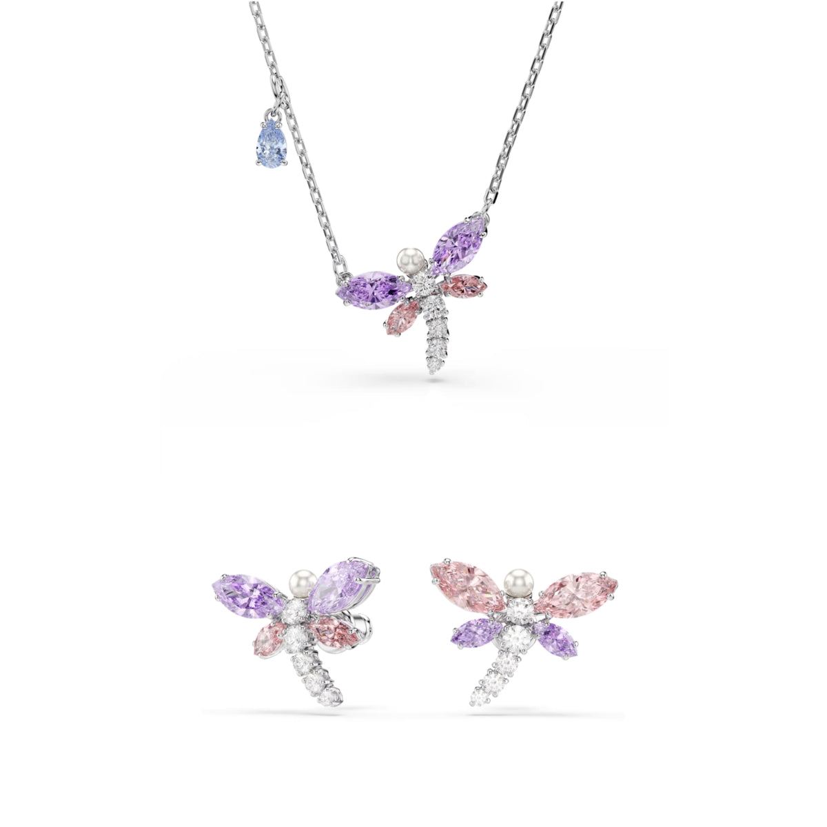Ariana Grande x Swarovski Multi-coloured Dragonfly Gift Set