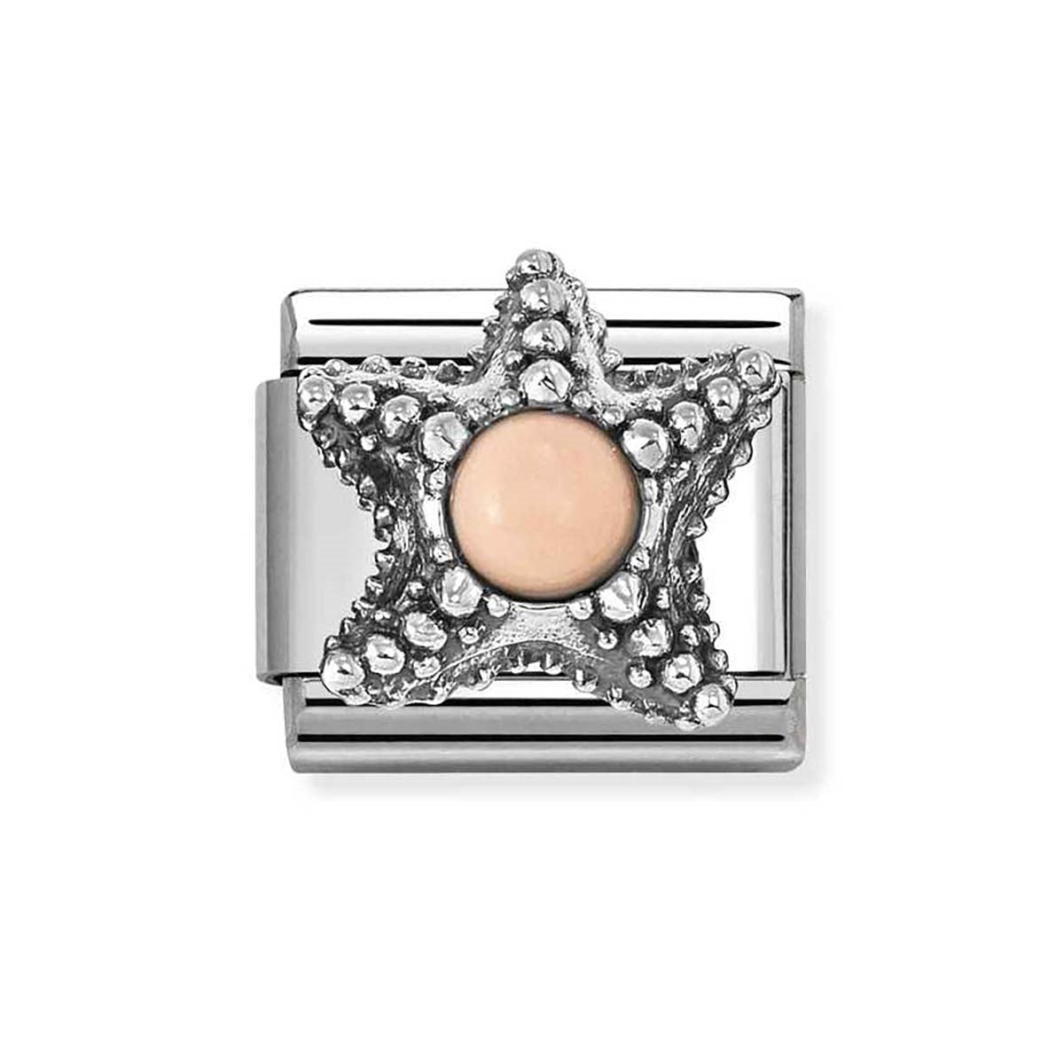 Nomination Coral Pink Starfish Charm