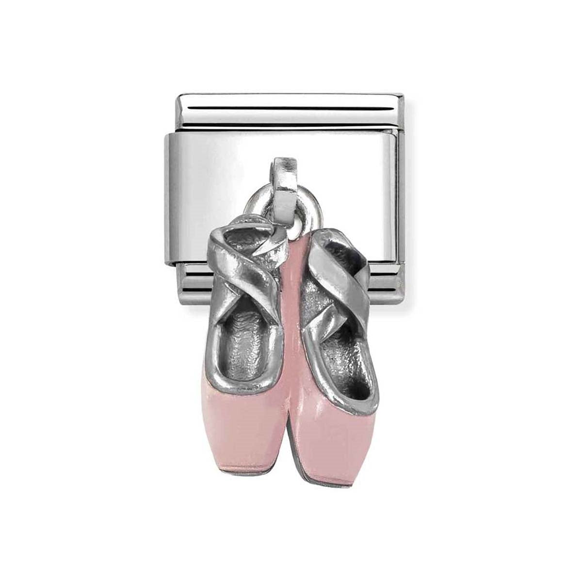 Nomination Pink Ballet Shoes Charm