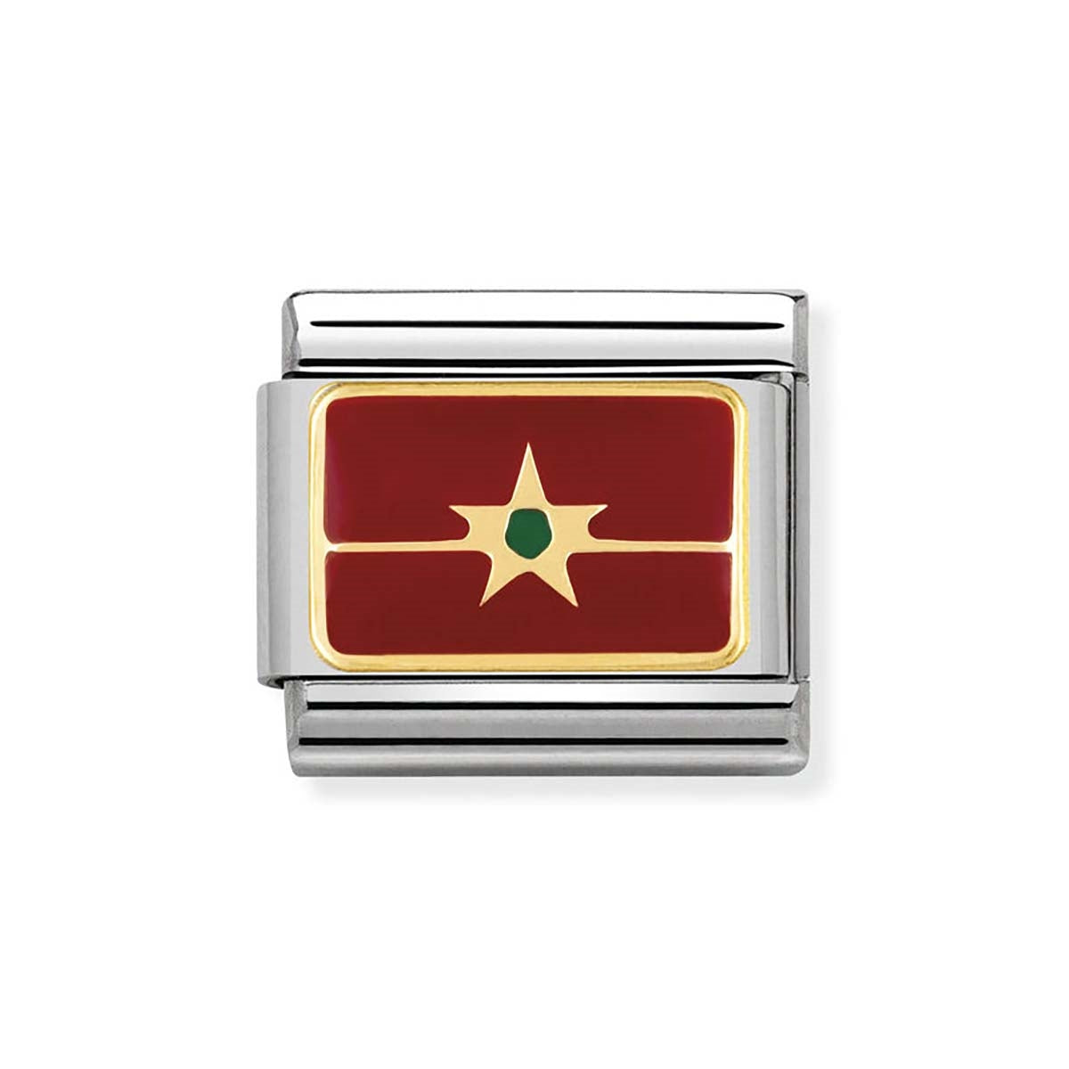 Nomination Morocco Flag Charm