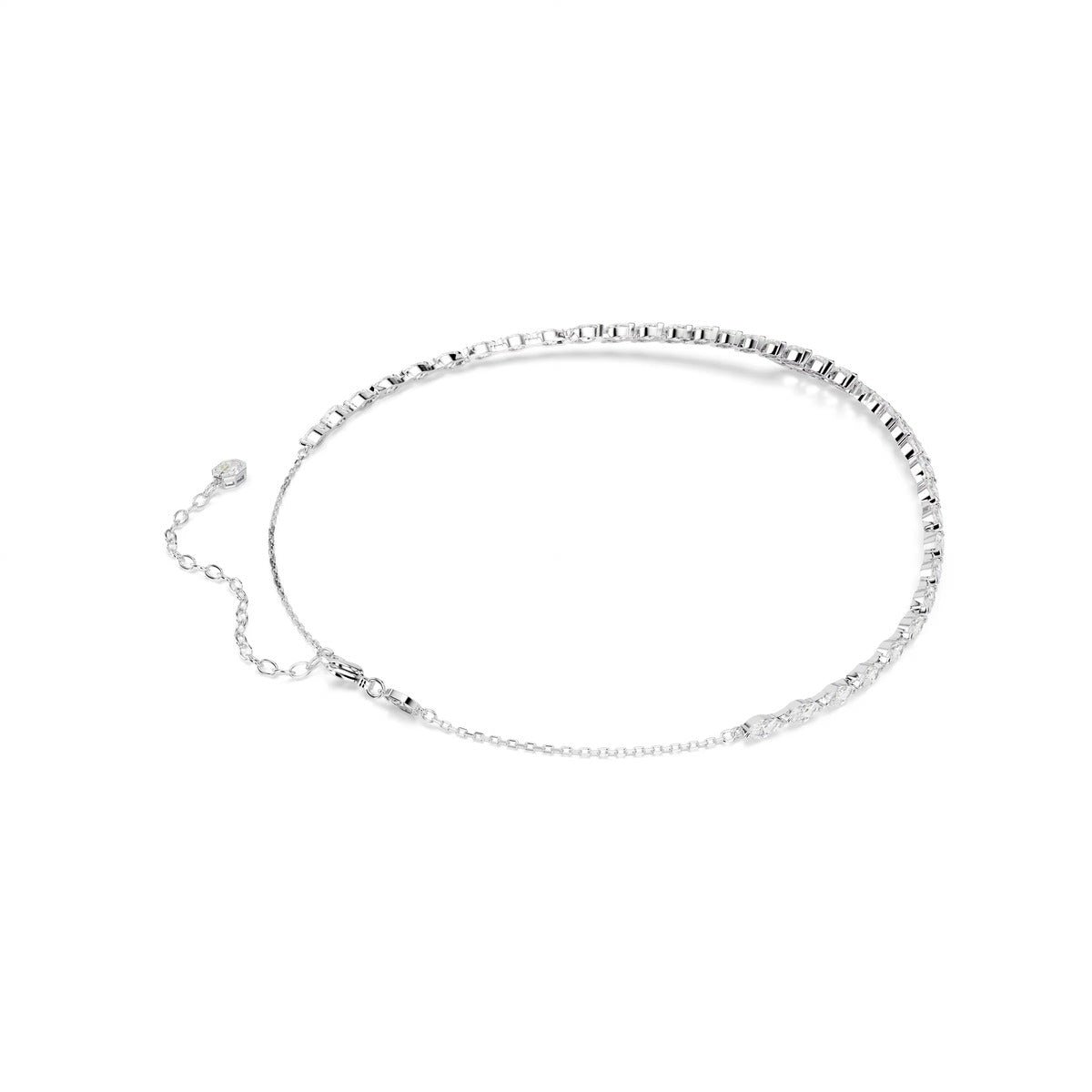 Swarovski Mesmera Silver White Marquise Cut Necklace