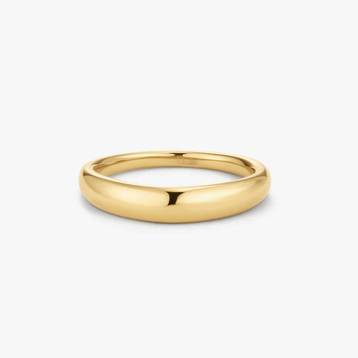 D.Louise Gold Sleek Dome Ring