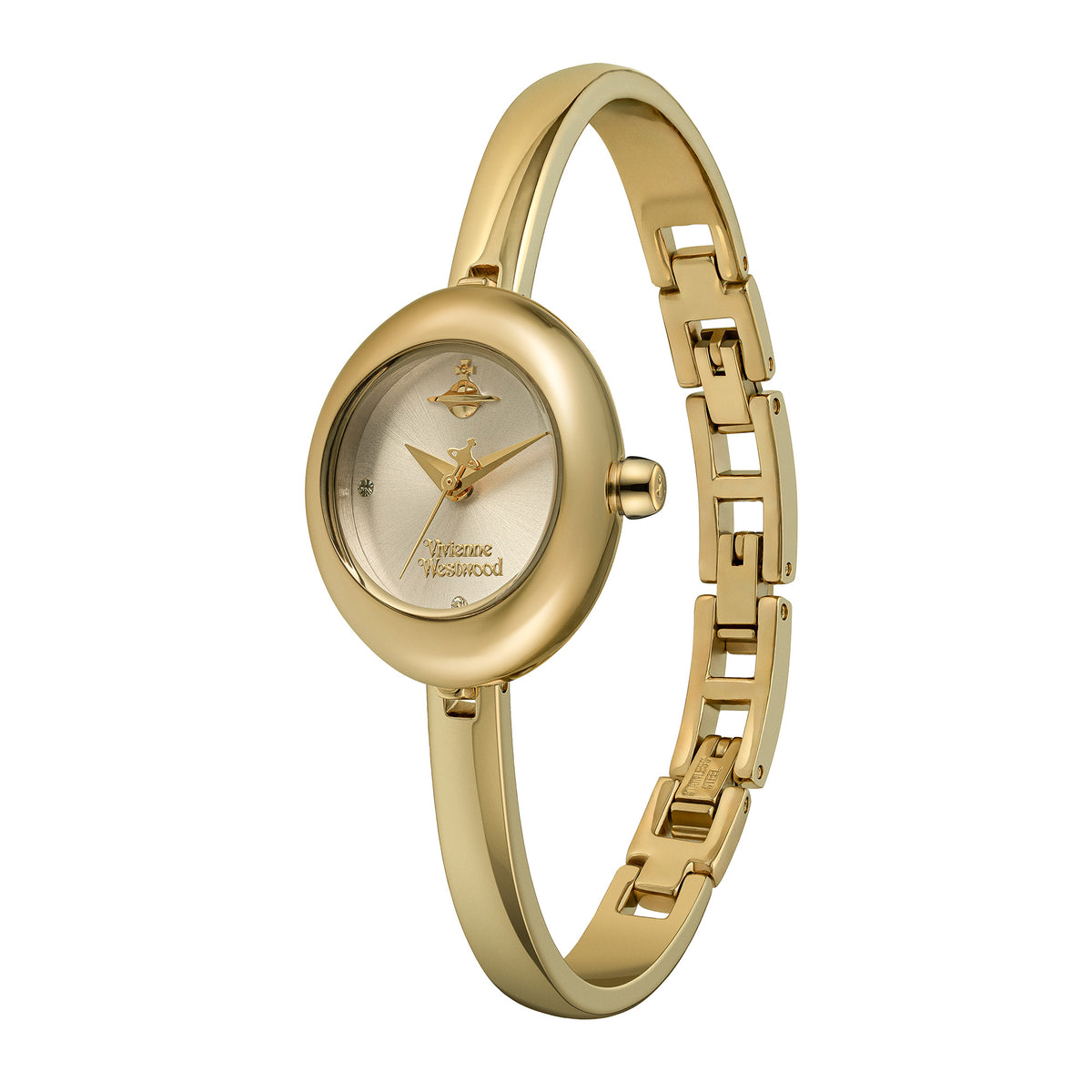Vivienne Westwood Silver The Audley Bangle Watch