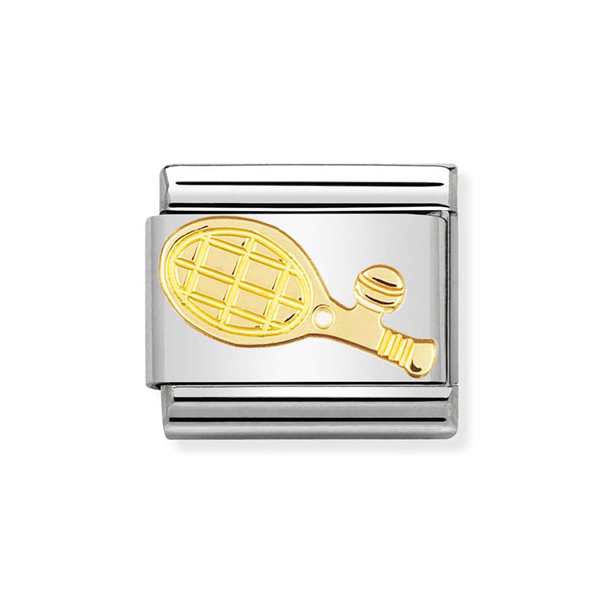Nomination Tennis Racket Charm