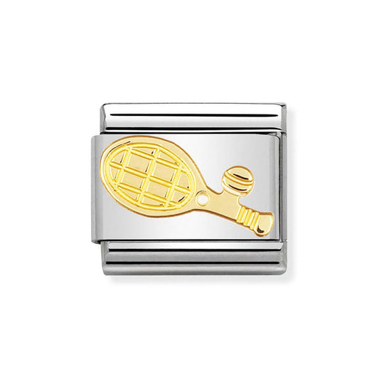 Nomination Tennis Racket Charm
