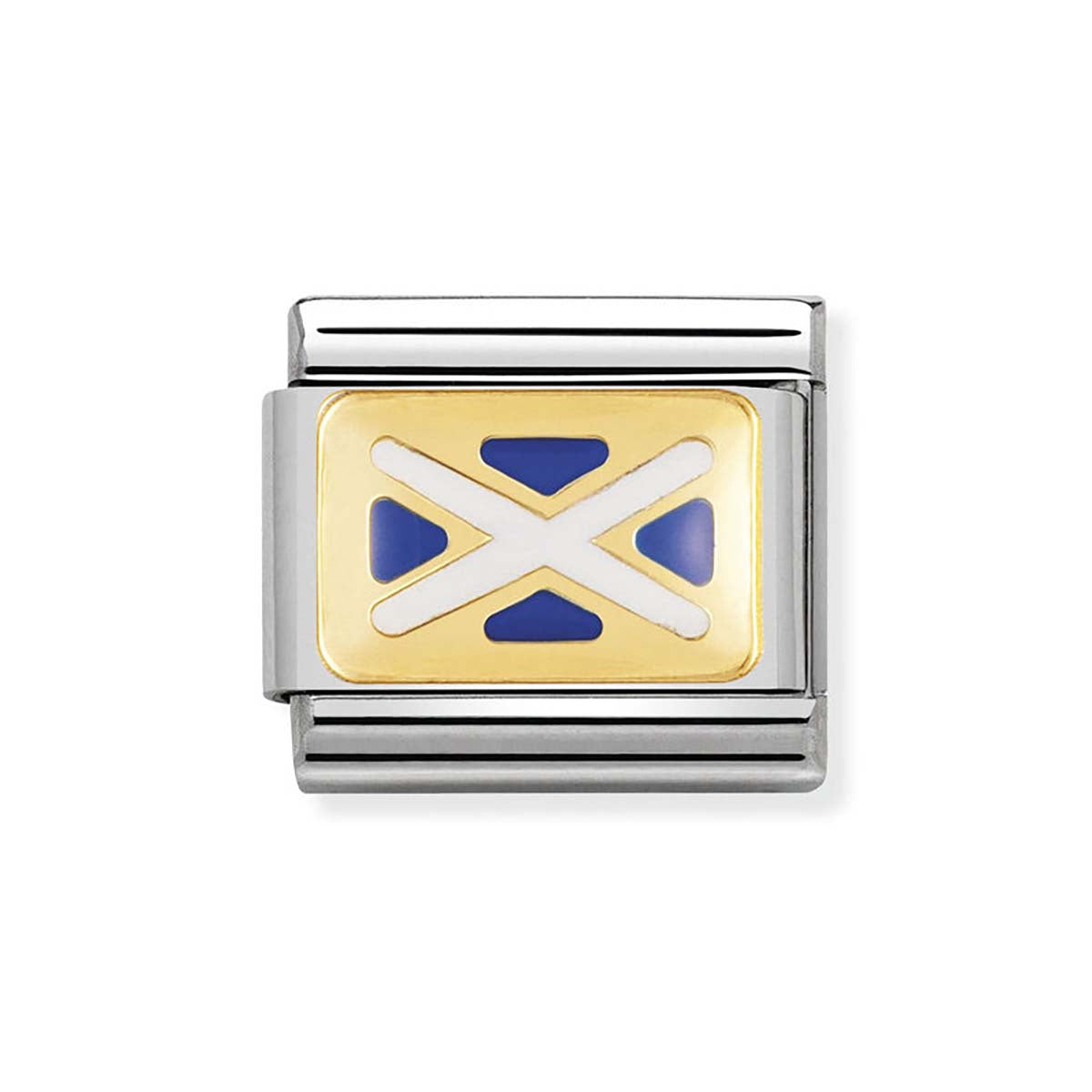 Nomination Scottish Flag Charm