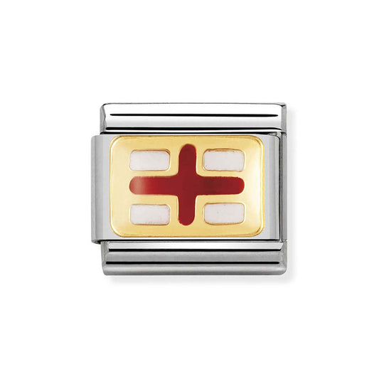 Nomination English Flag Charm