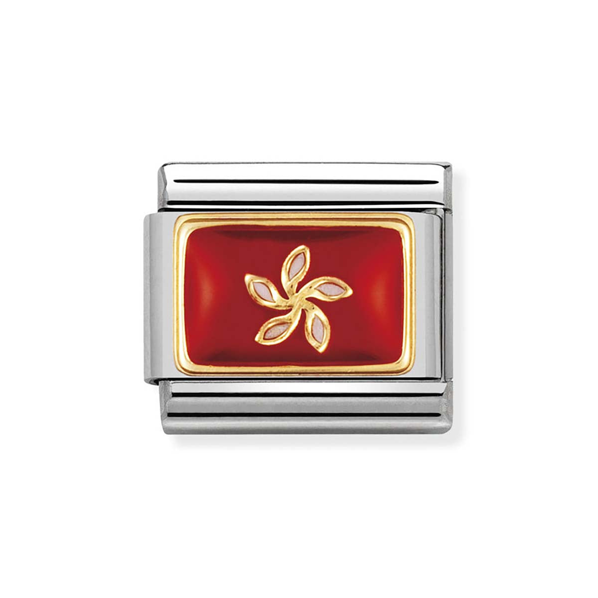 Nomination Hong Kong Flag Charm
