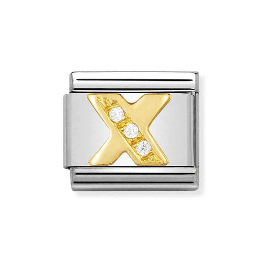 Nomination Cubic Zirconia X Charm