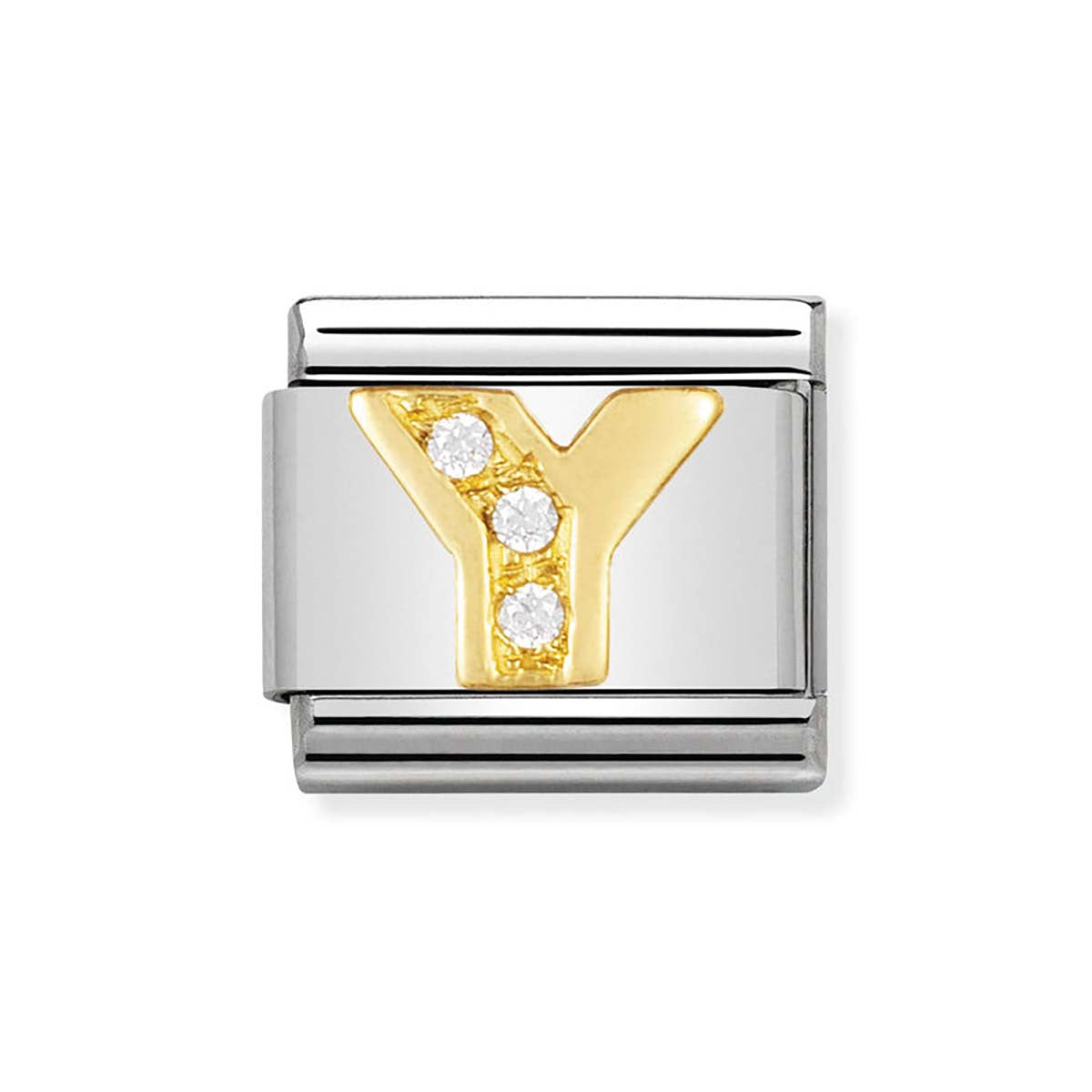 Nomination Cubic Zirconia Y Charm