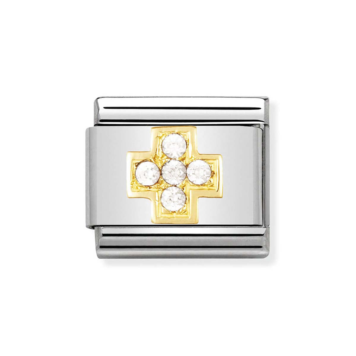 Nomination CZ Cross Charm