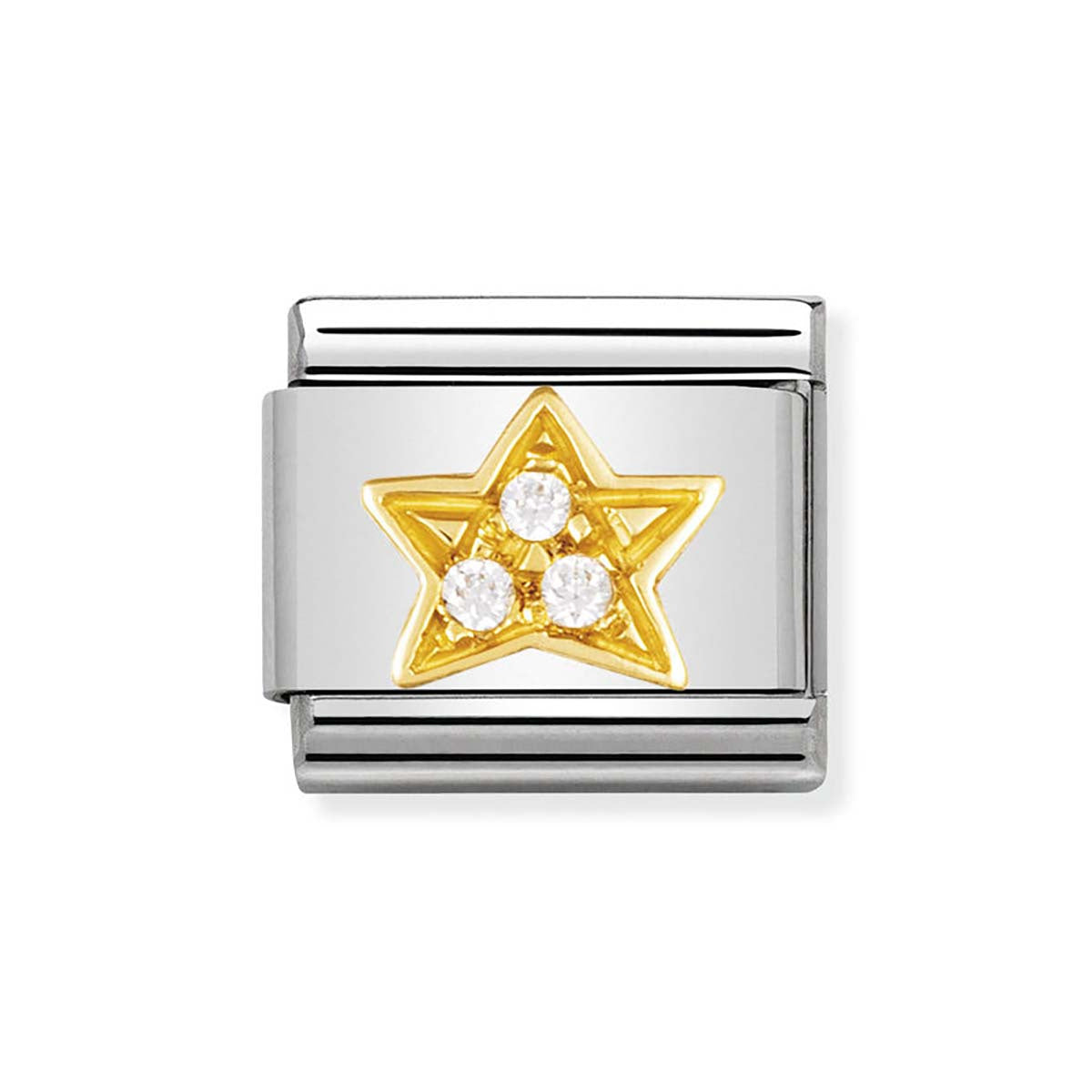 Nomination CZ Star Charm