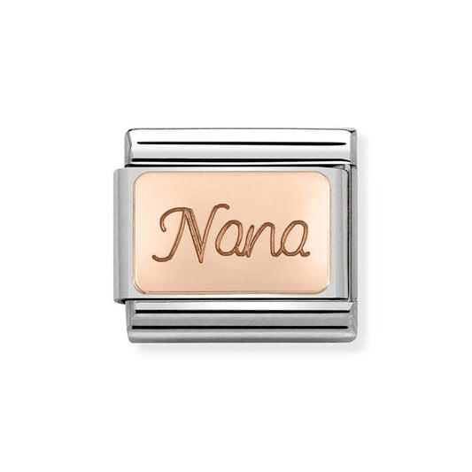 Nomination Rose Gold Nana Charm