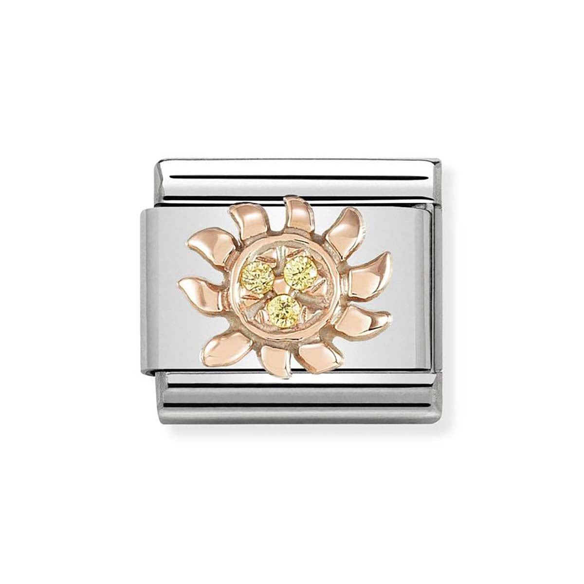 Nomination Rose Gold Sun Charm