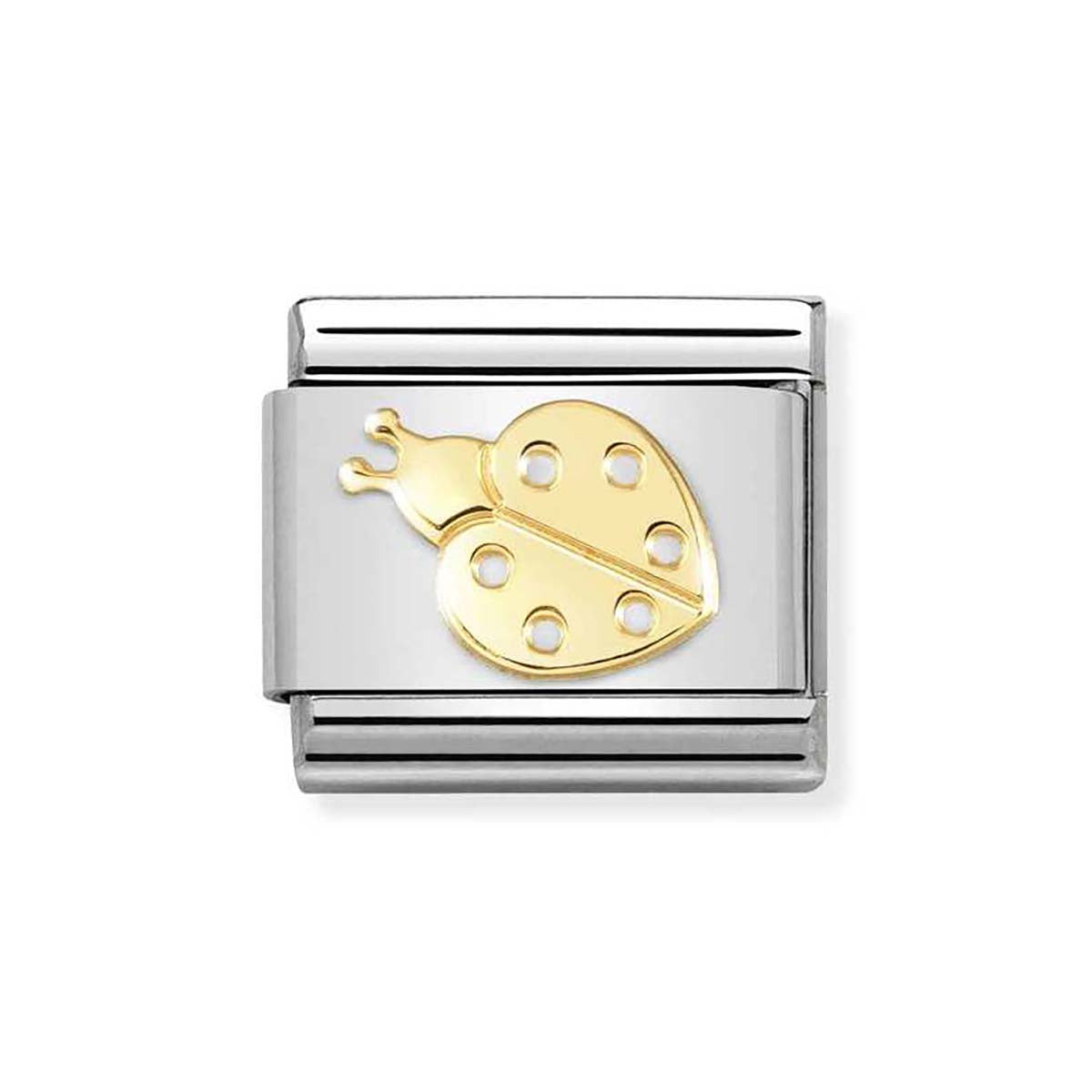 Nomination Gold Ladybird Charm