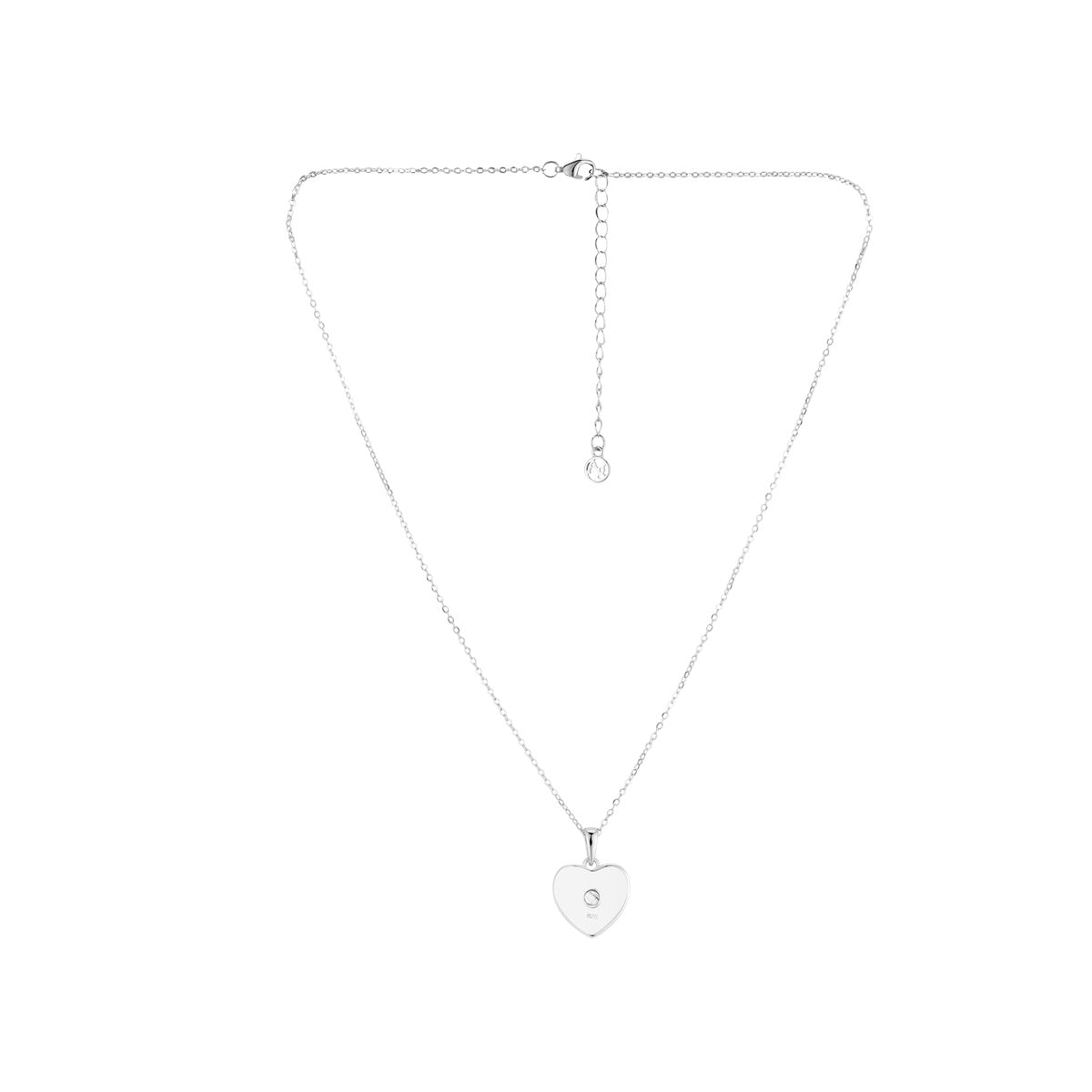Argento Silver Heart Sundial Ash Locket Necklace