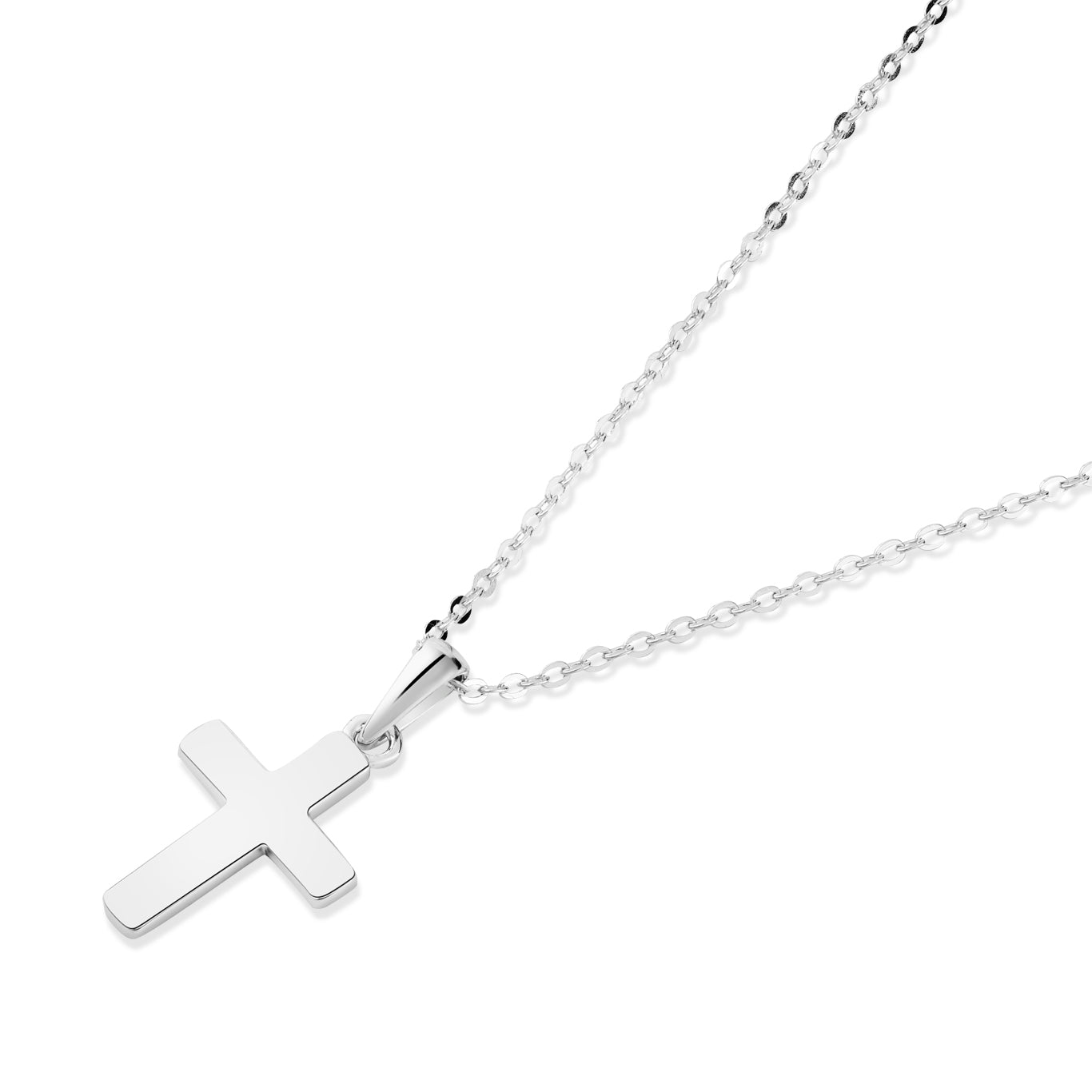 Argento Silver Classic Cross Necklace