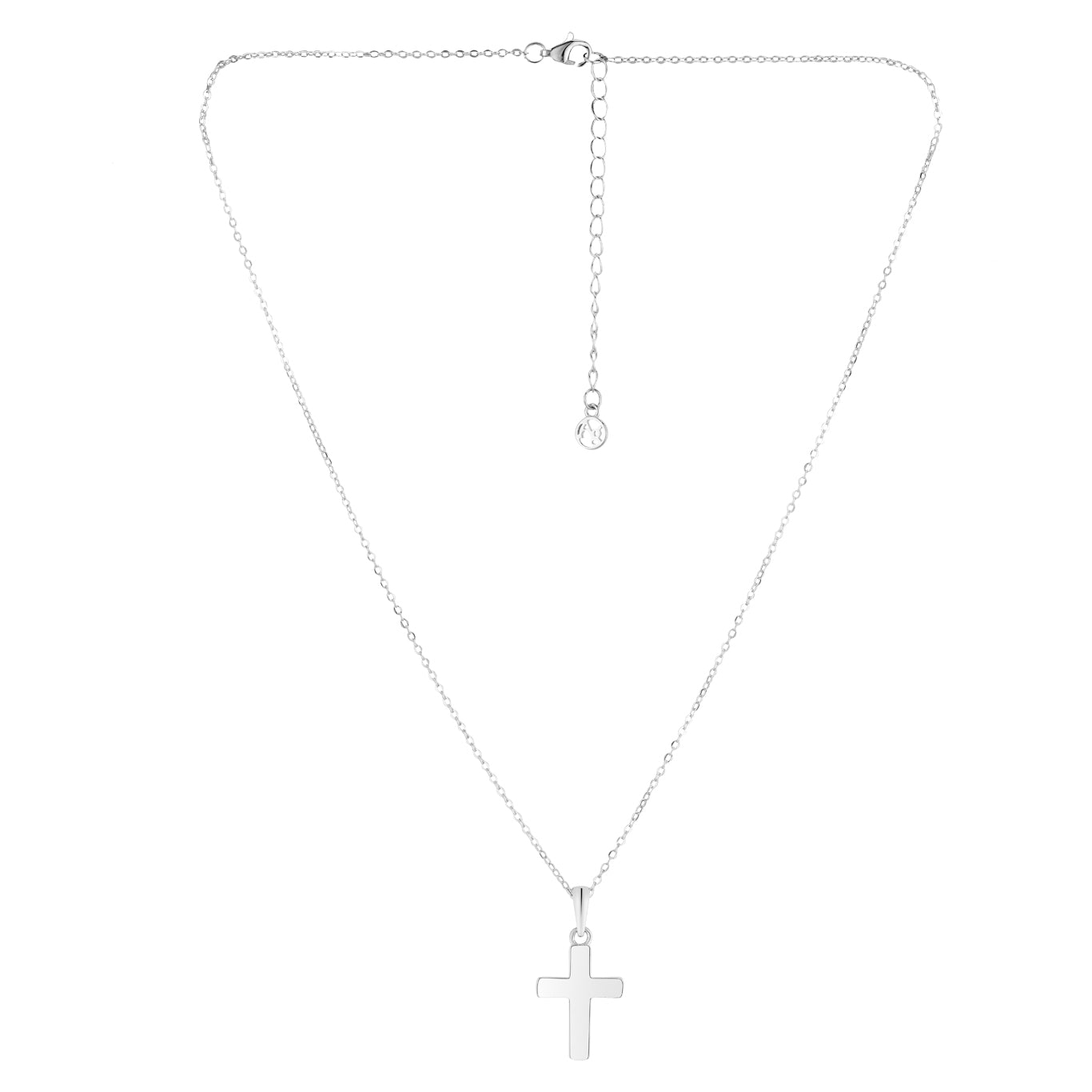 Argento Silver Classic Cross Necklace
