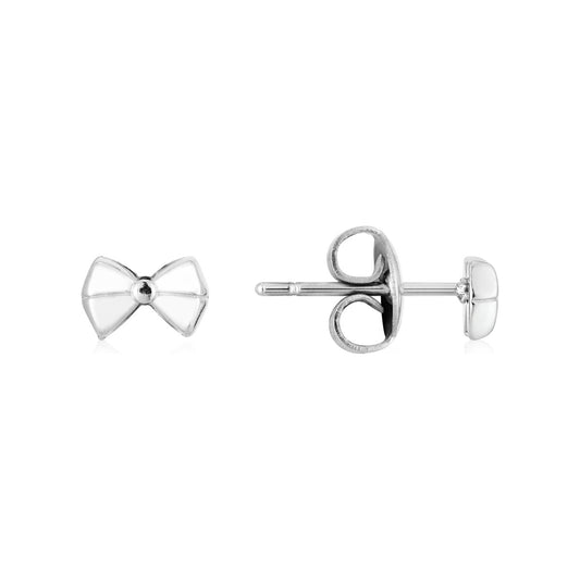 Over & Over 14k Gold Stainless Steel Three CZ Huggie Earrings