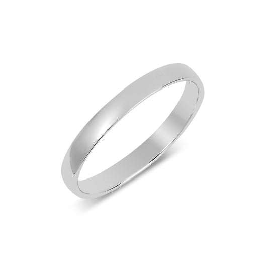 Argento Silver Classic Band Ring
