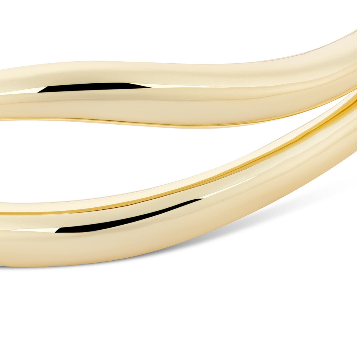 August Woods Gold Double Organic Bangle