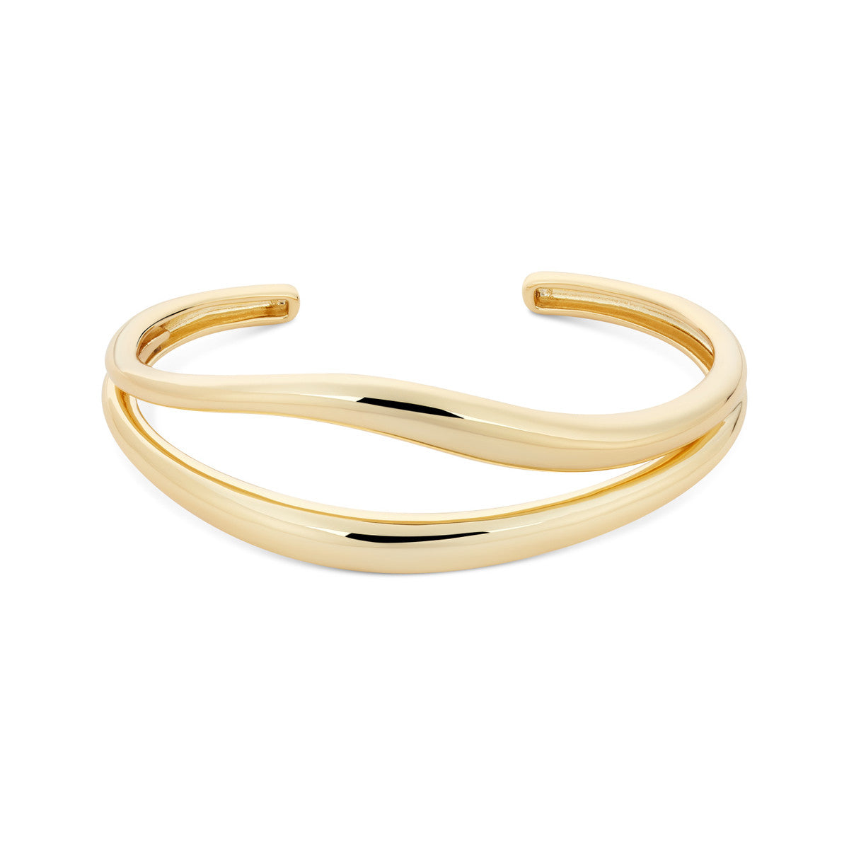August Woods Gold Double Organic Bangle