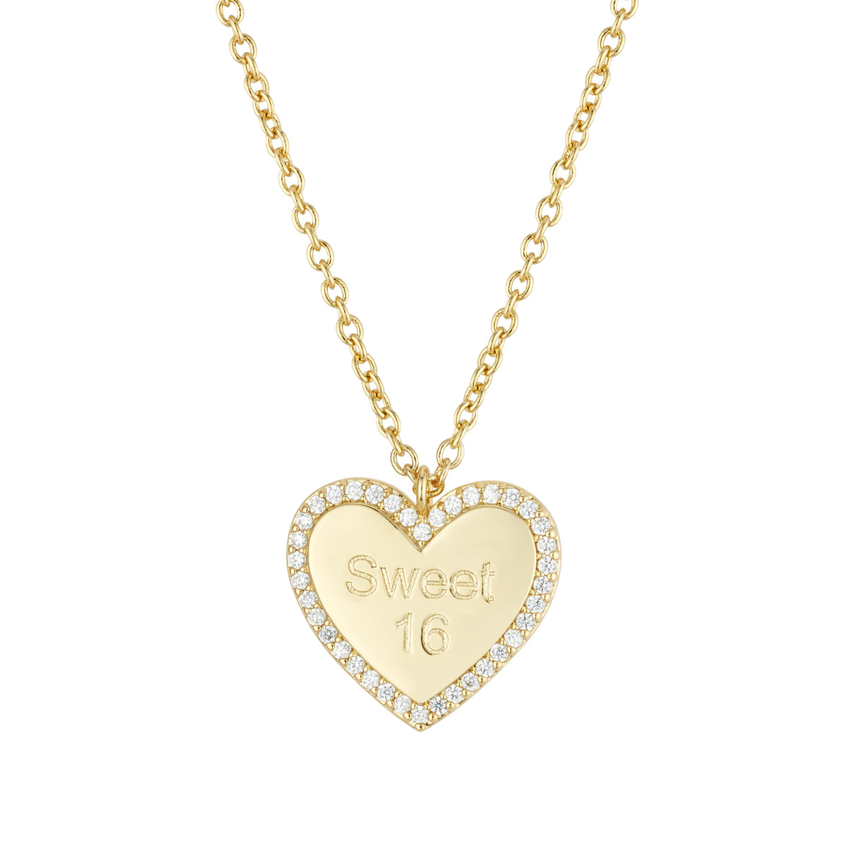 Karma Gold Sweet 16 Necklace