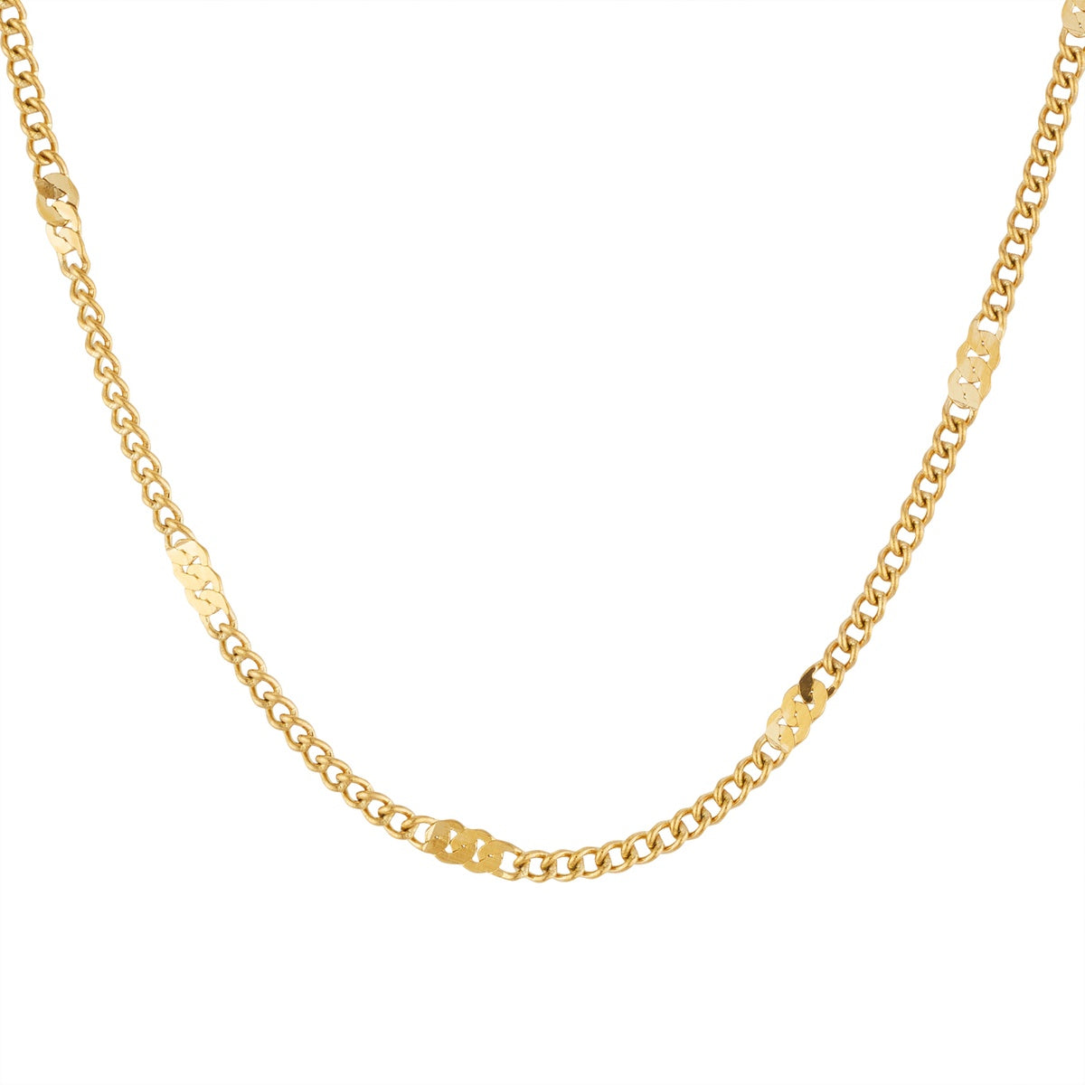 Over & Over Gold Satellite Chain Necklace