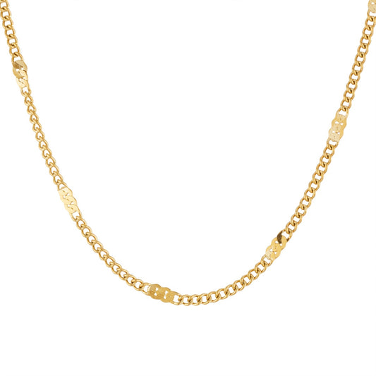 Over & Over Gold Satellite Chain Necklace