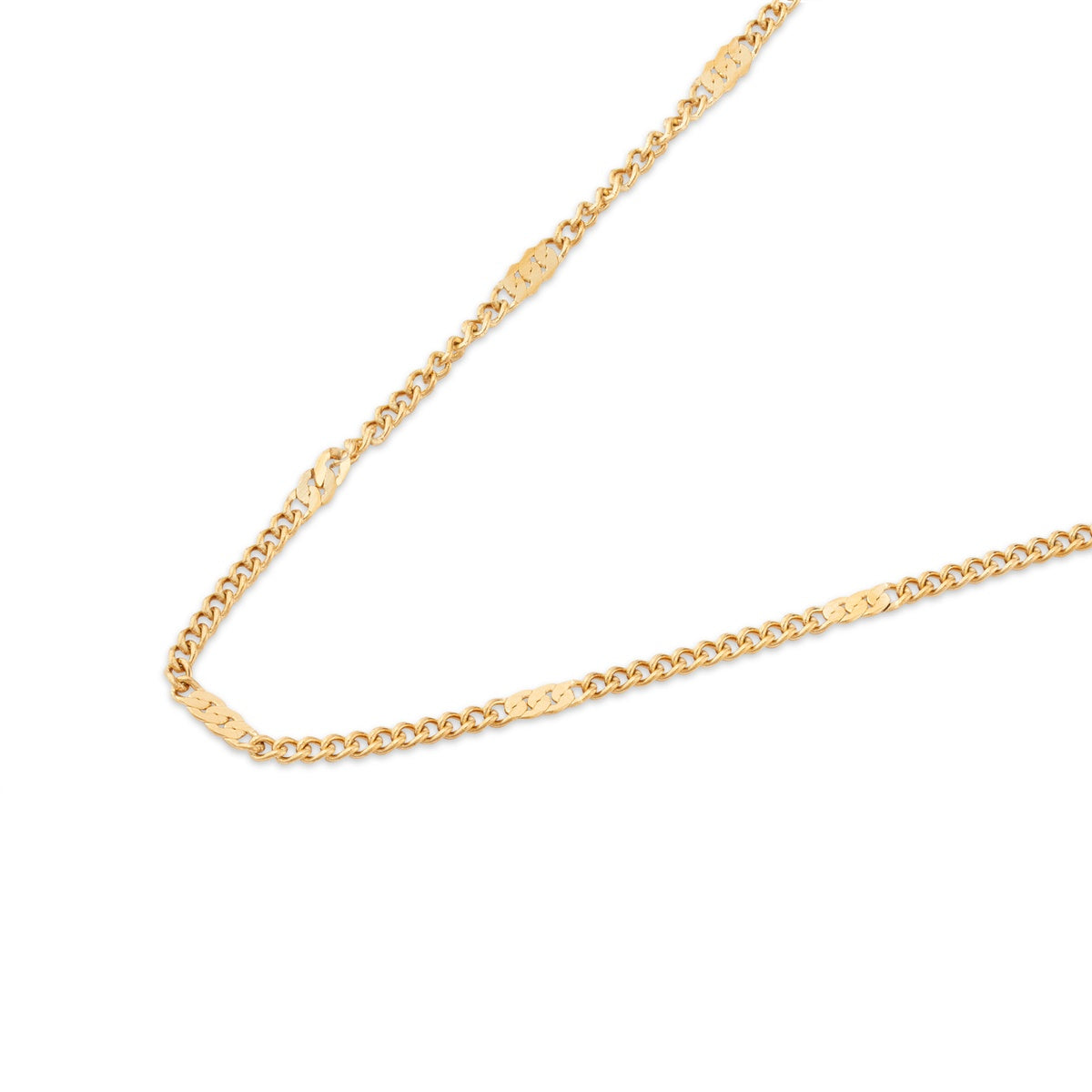 Over & Over Gold Satellite Chain Necklace