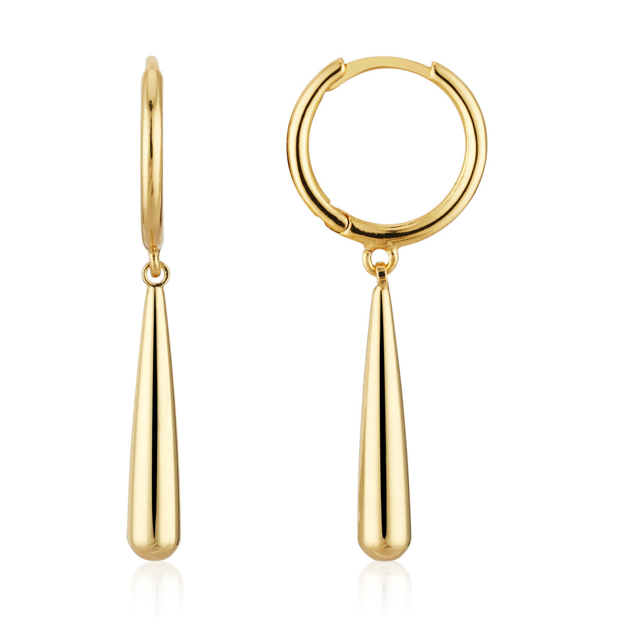 August Woods Gold Droplet Earrings