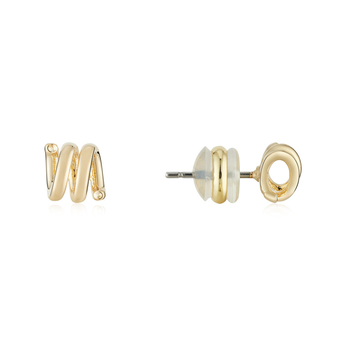August Woods Gold Nugget Stud Earrings