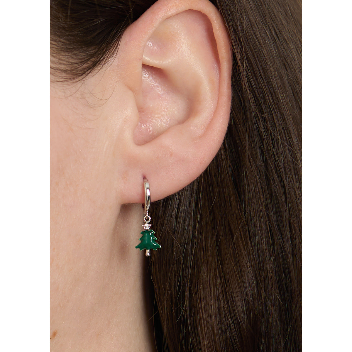 August Woods Silver Christmas Earrings 3 Pack on Card