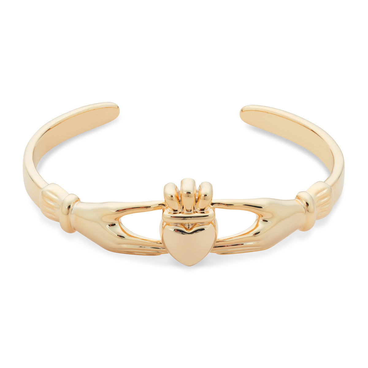 August Woods Gold Claddagh Bangle