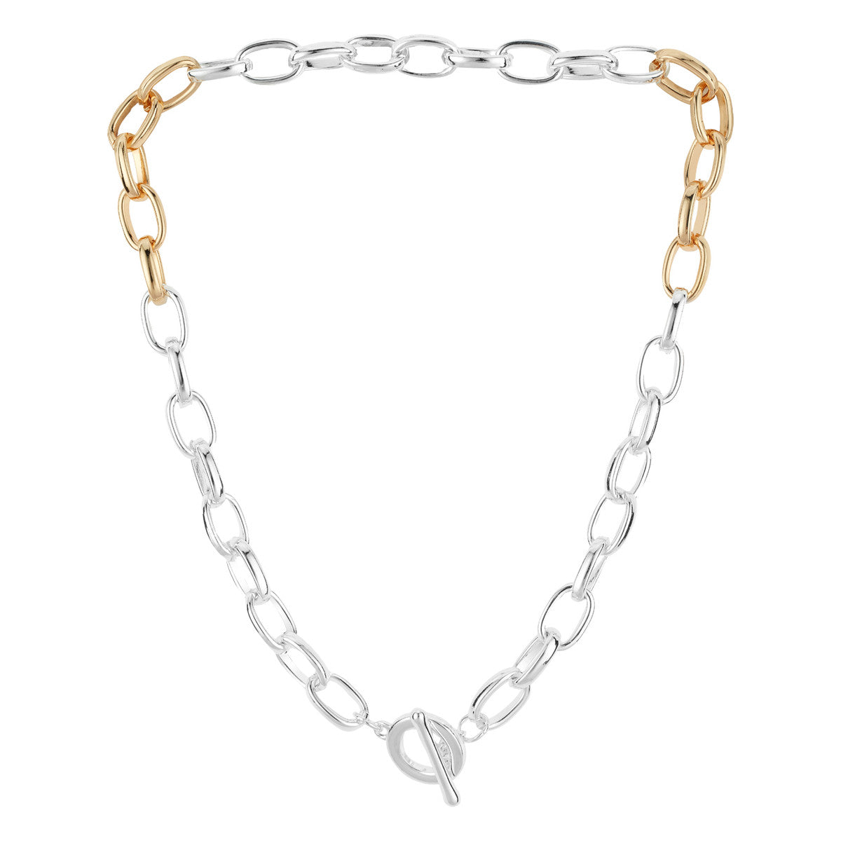 August Woods Two-Tone Stacked Band Ring