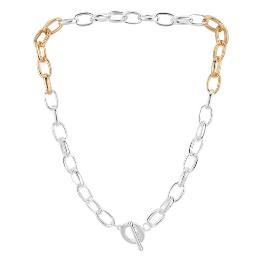August Woods Two-Tone Stacked Band Ring