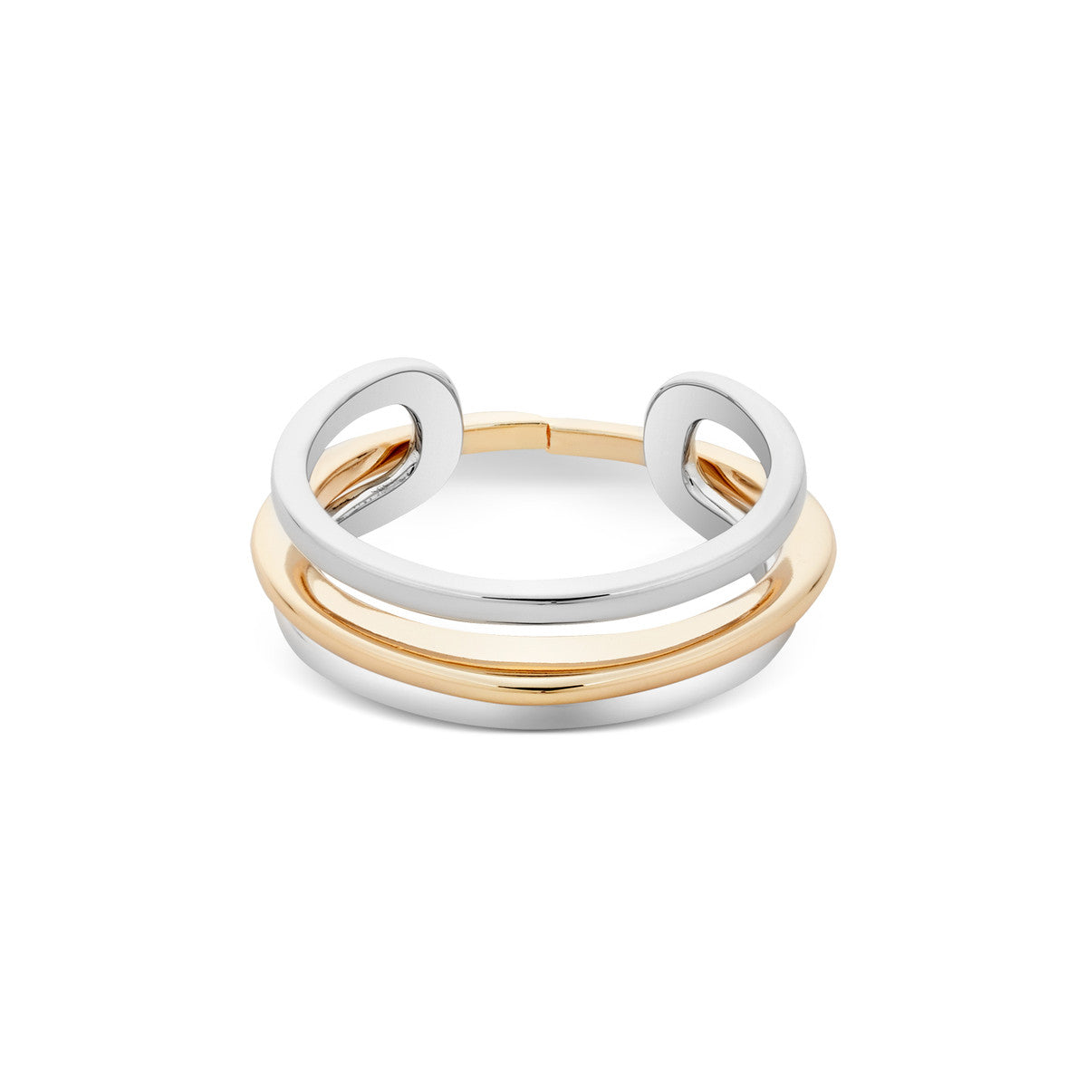 August Woods Two-Tone Teardrop Necklace