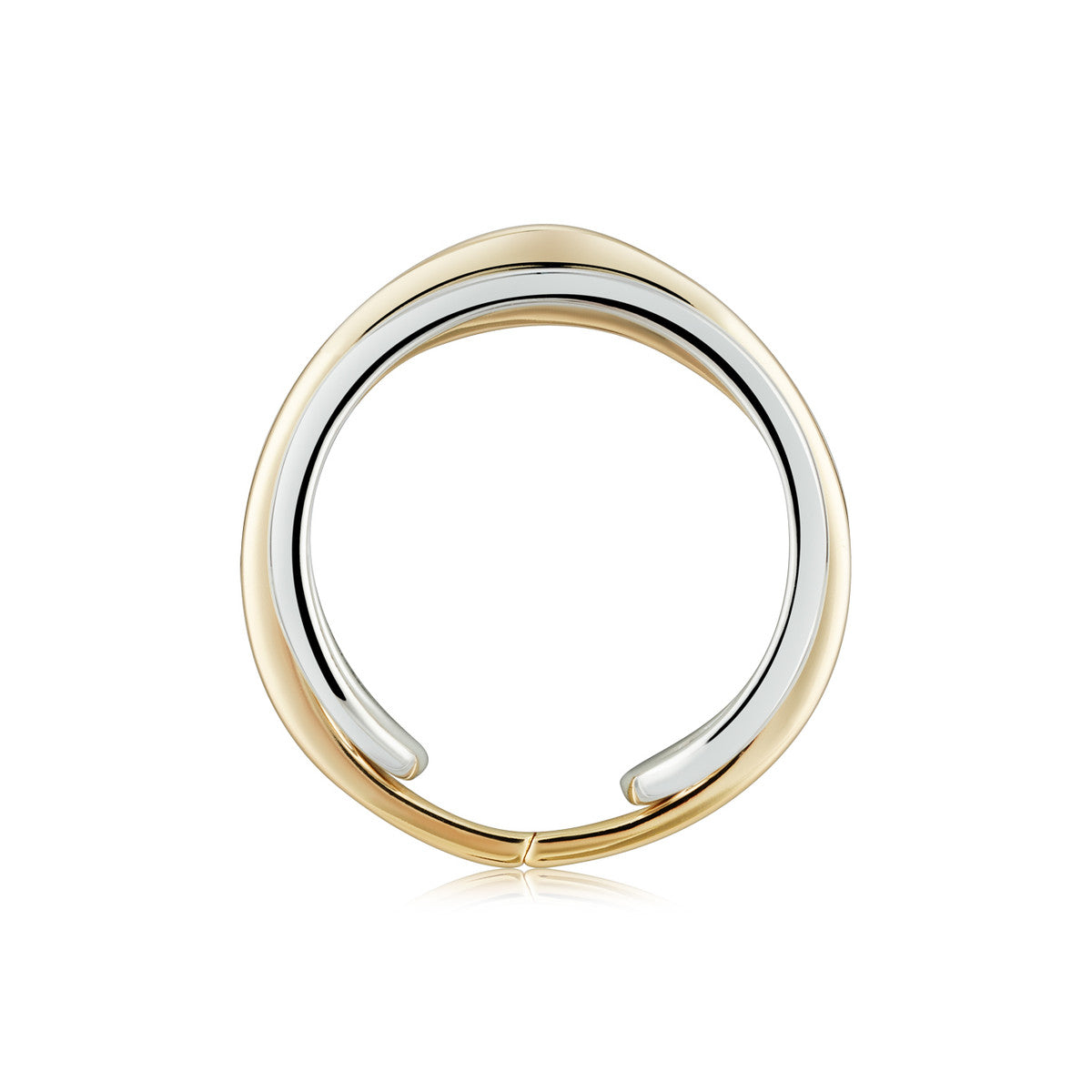 August Woods Two-Tone Teardrop Necklace