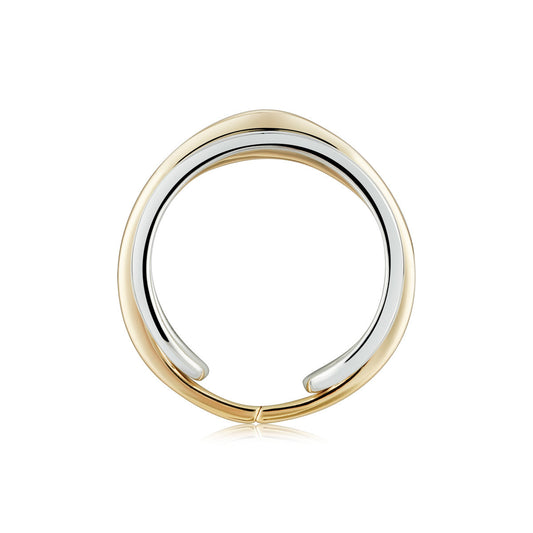 August Woods Two-Tone Teardrop Necklace