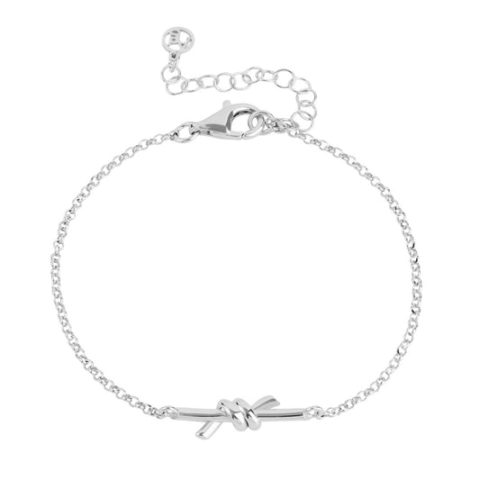 Argento Silver Knot Bracelet