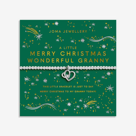Joma Christmas A Little Merry Christmas Wonderful Granny Bracelet