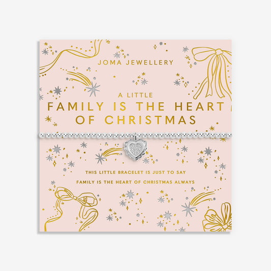 Joma Christmas A Little Family Is The Heart Of Christmas Bracelet