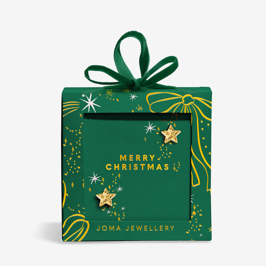 Joma Earring Bauble Merry Christmas Earrings