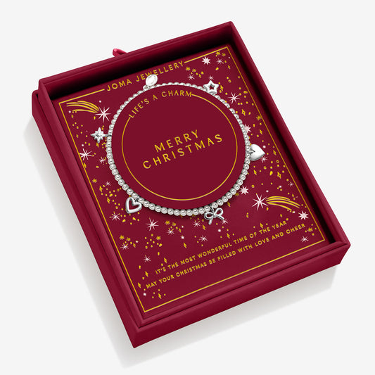 Joma Christmas Life's A Charm Merry Christmas Bracelet