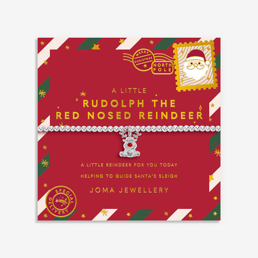 Joma Kids' Christmas A Little Rudolph The Red Nosed Reindeer Bracelet