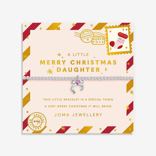 Joma Kids' Christmas A Little Merry Christmas Daughter Bracelet