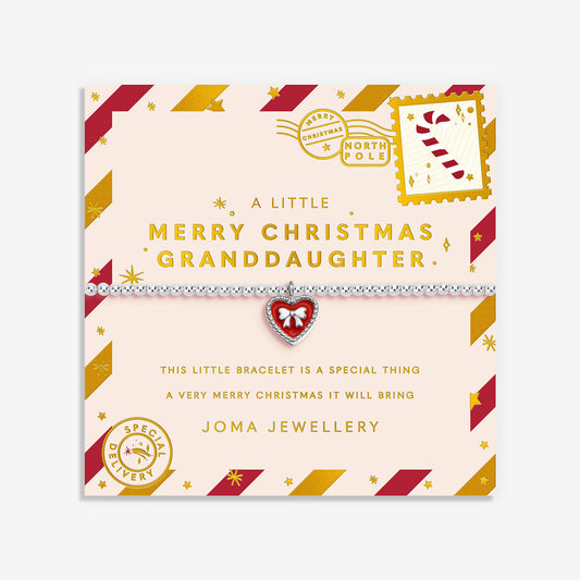 Joma Kids' Christmas A Little Merry Christmas Granddaughter Bracelet